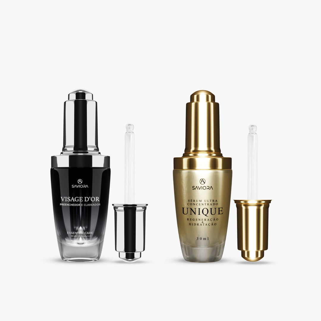 Kit Sérum Visage D'or + Unique