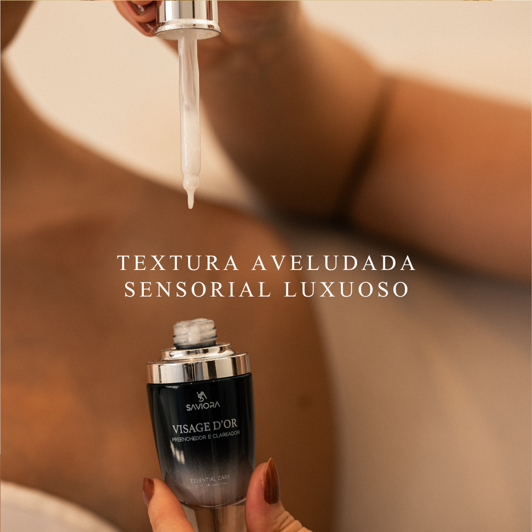 VISAGE D’OR – Sérum Clareador com TXA & Tecnologia BioSync³™