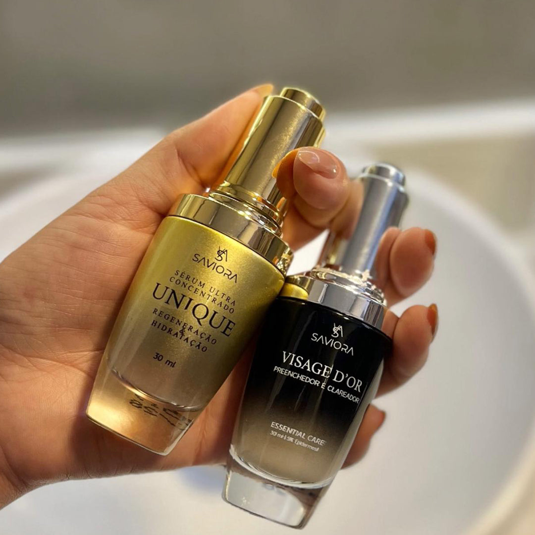 Kit Sérum Visage D'or + Unique