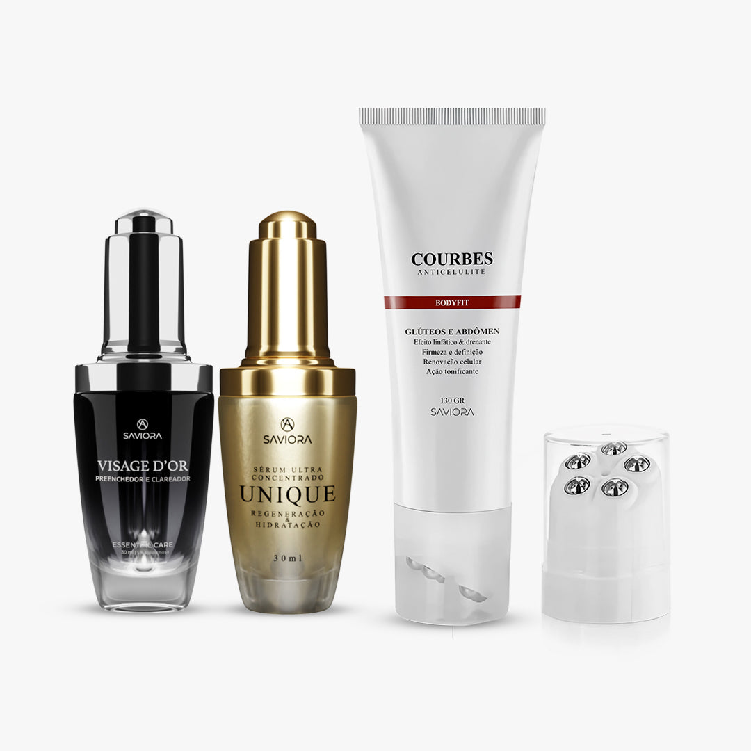 Kit Sérum Visage D'or + Unique + Courbes